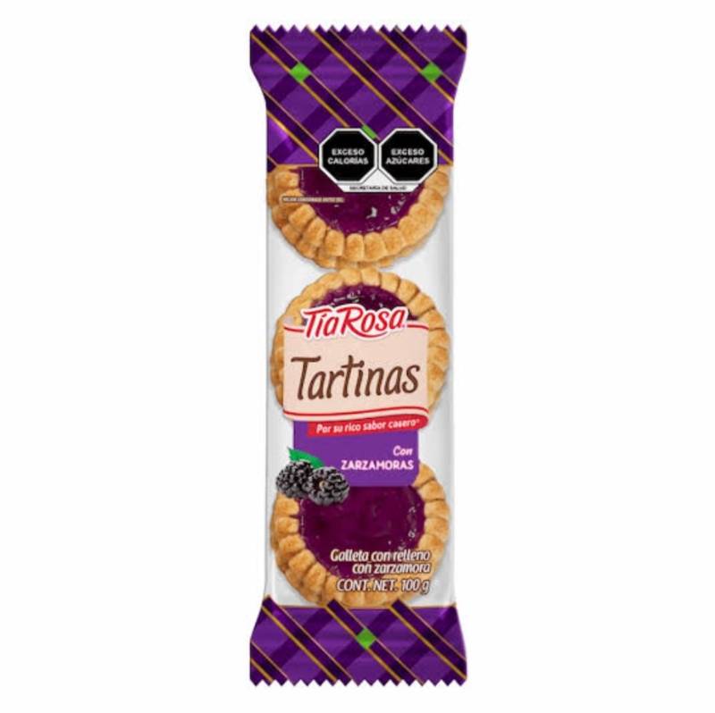 Tartinas de Zarzamoras