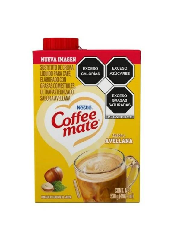 Coffee Mate Sabor Avellana Liquido