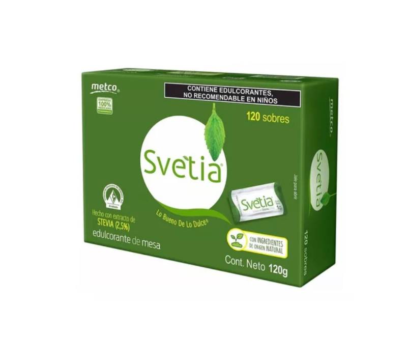 Svetia Edulcorante de Mesa en Sobres