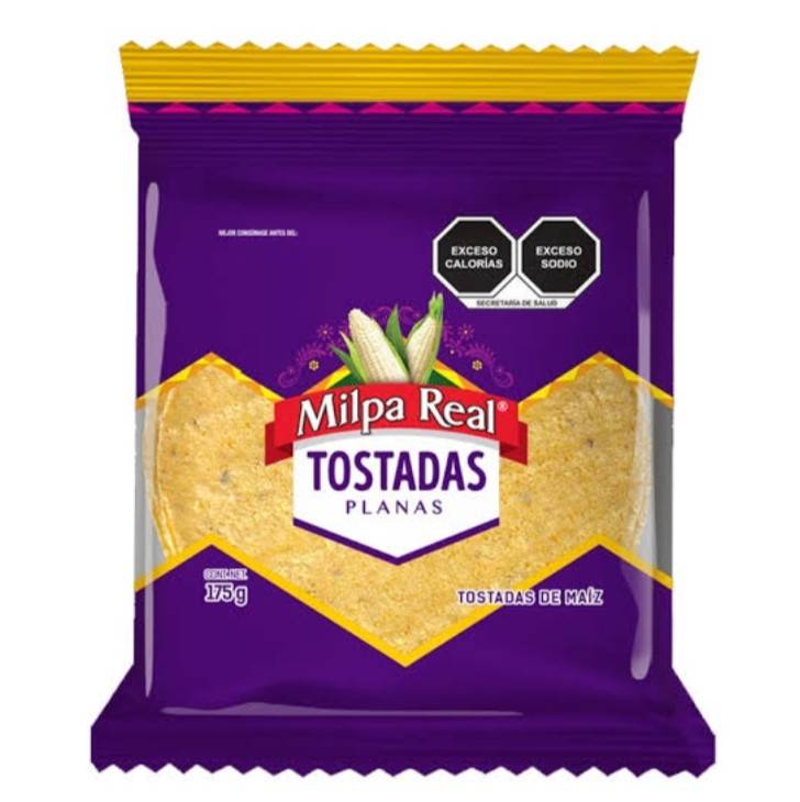 Tostadas Planas Milpa Real
