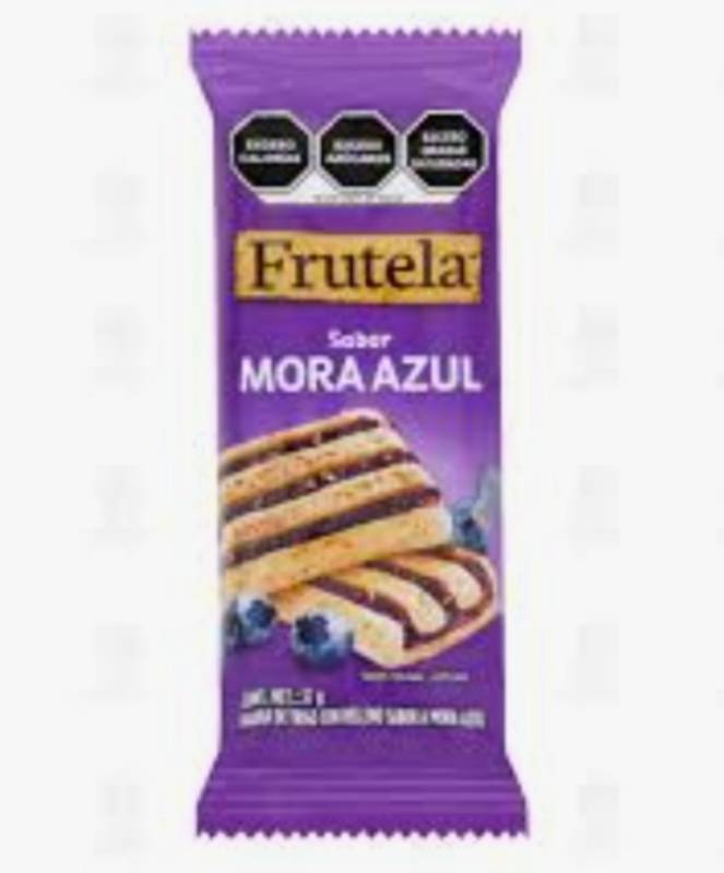 Barra de Trigo Frutela con Relleno Sabor Mora Azul