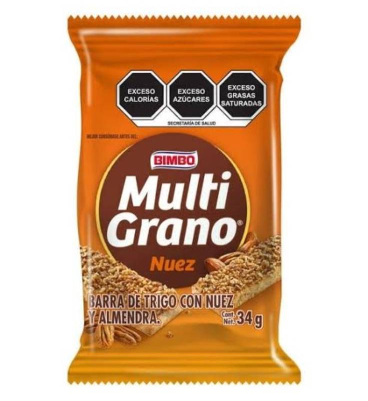 Barra Multigrano de Nuez