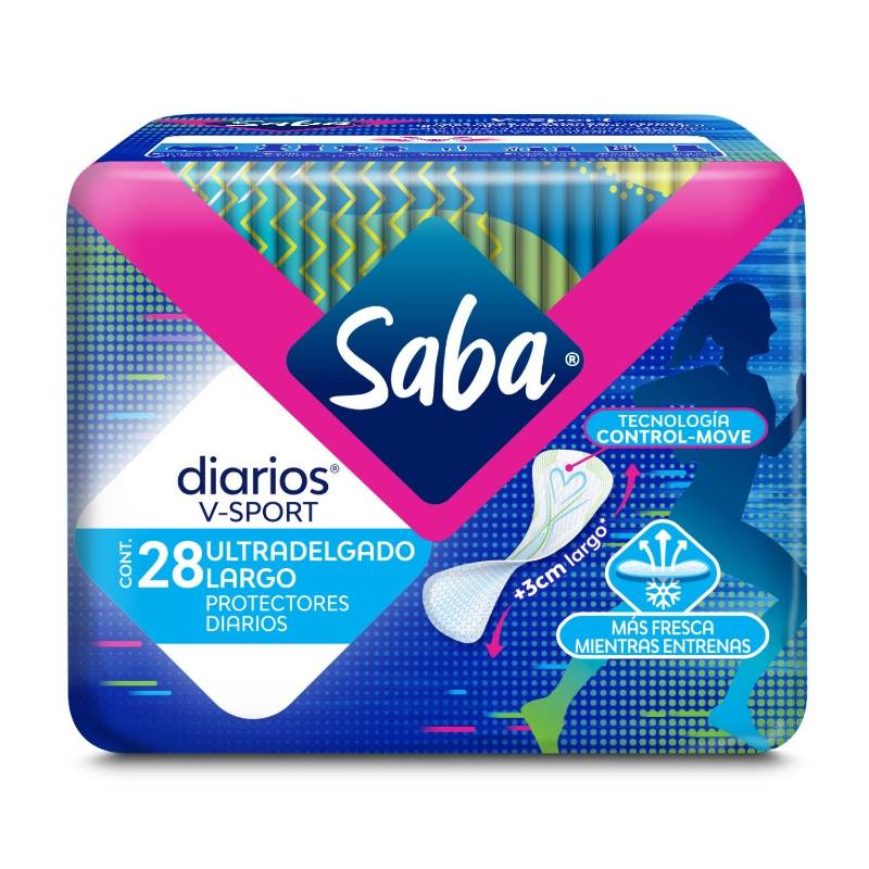 Protectores Diarios Saba Sport