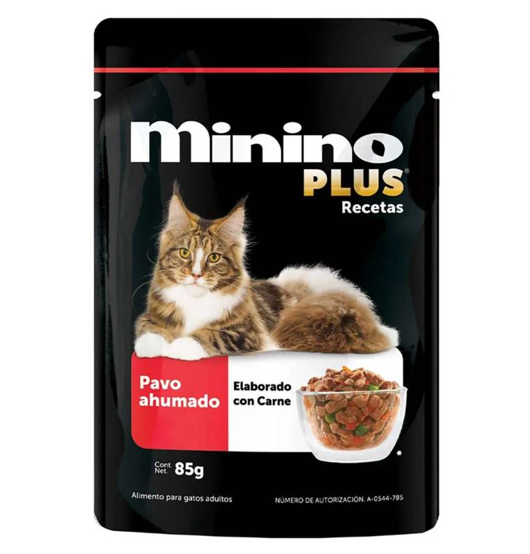 Minino Plus Pavo Ahumado