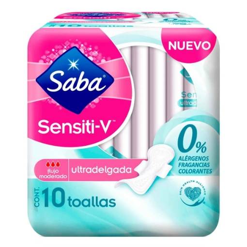 Toallas Ultradelgadas Sensiti -V Saba con Alas