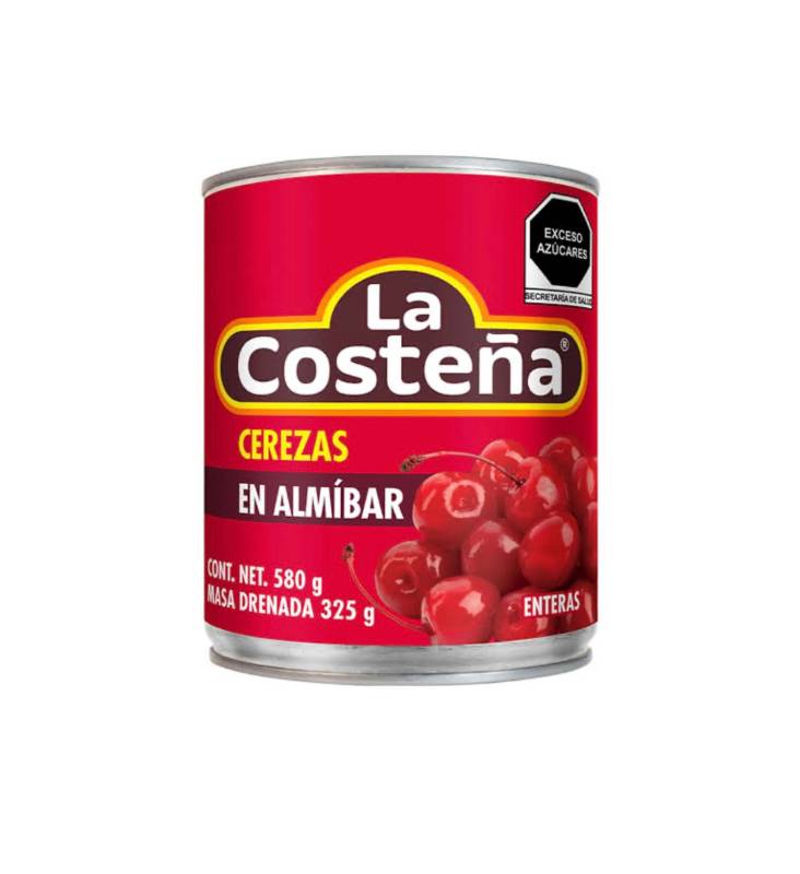 Cerezas en Almíbar