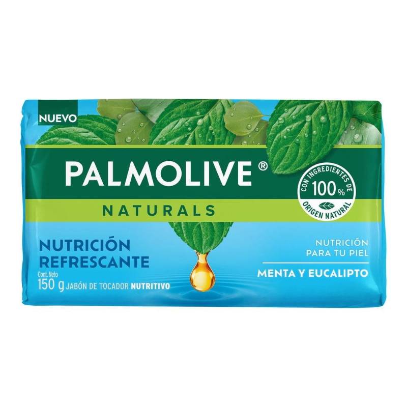Jabón de Tocador Nutritivo Menta y Eucalipto Palmolive