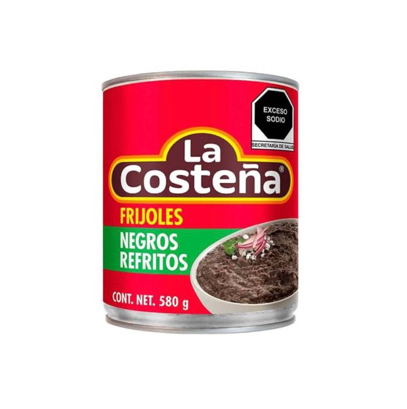 Frijoles Negros Refritos