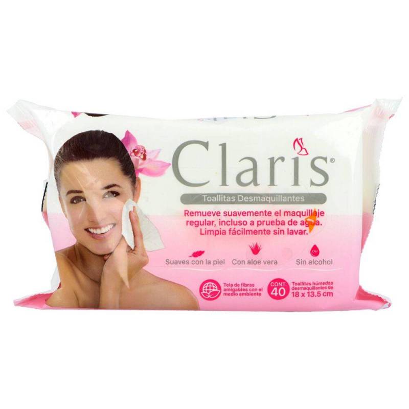 Toallitas Desmaquillantes Claris