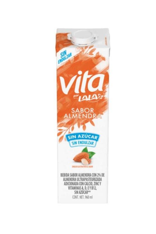 Leche Vita Sabor Almendra Sin Azúcar/Sin Endulzar