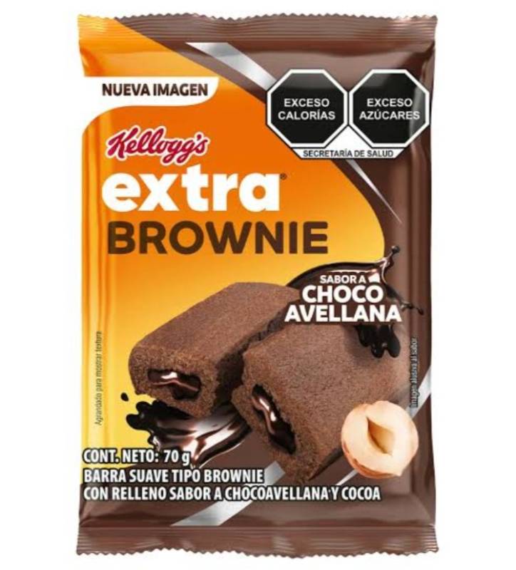Extra Brownie Sabor a Chocolate y Avellana
