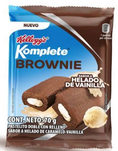 Extra Brownie Sabor a Helado de Vainilla