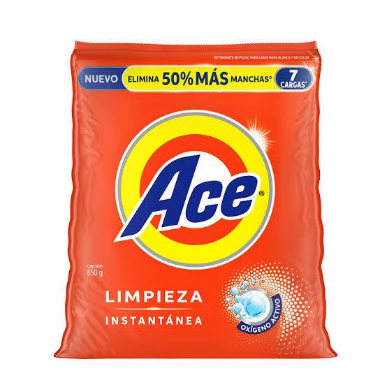 Detergente en polvo Ace