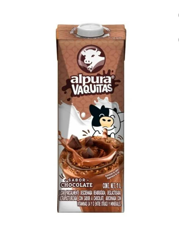 Leche Alpura Vaquitas Sabor Chocolate
