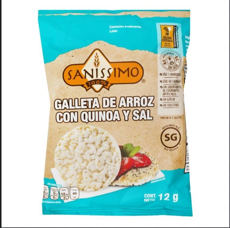 Galleta de Arroz y Quinoa