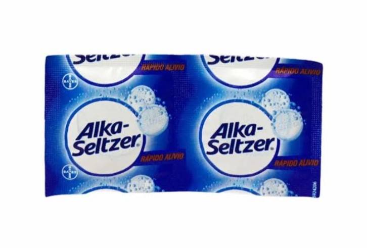 2 Tabletas de Alka-Seltzer