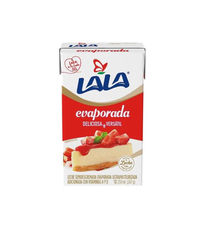 Leche  Evaporada Ultrapasteurizada Lala