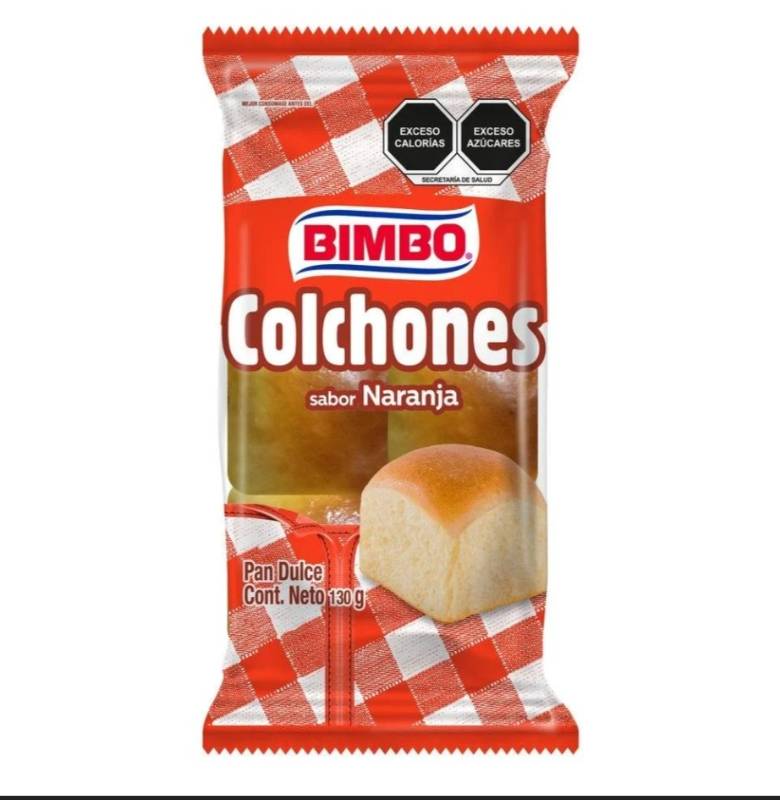 Colchones Sabor Naranja Bimbo