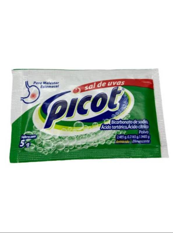 Sobrecito de Sal de Uvas Picot