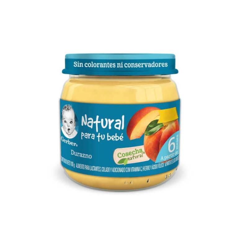 Gerber para Bebé Durazno