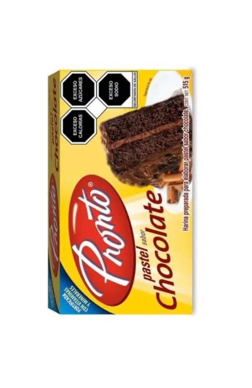 Harina Preparada para Elaborar Pastel Sabor Chocolate