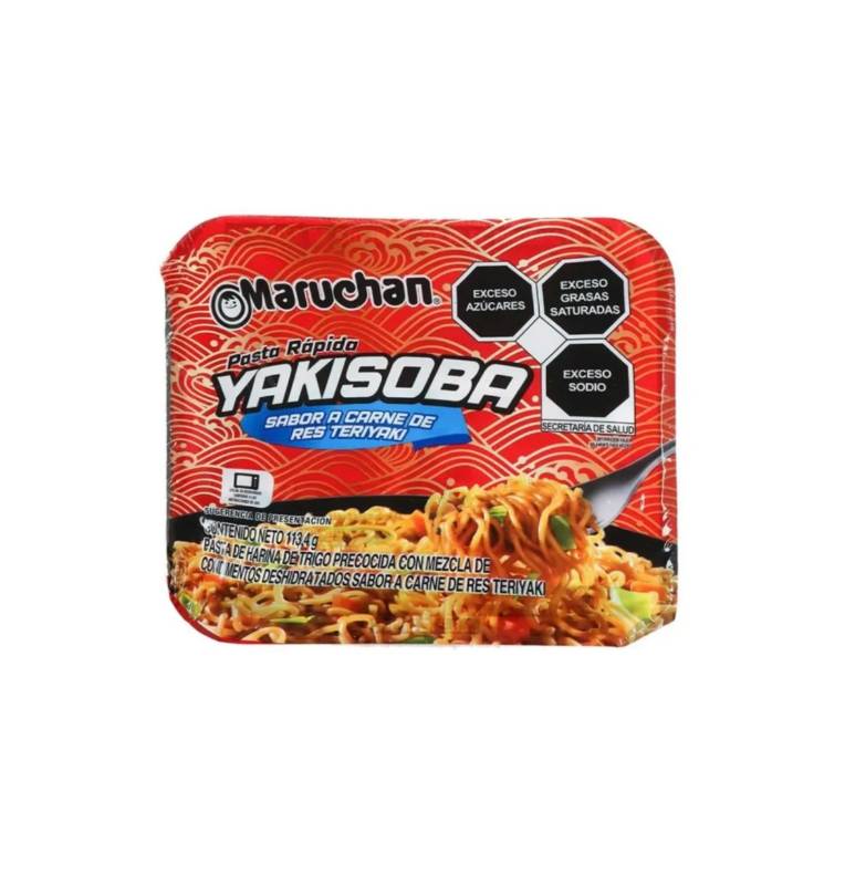 Yakisoba Sabor a Carne de Res Teriyaki