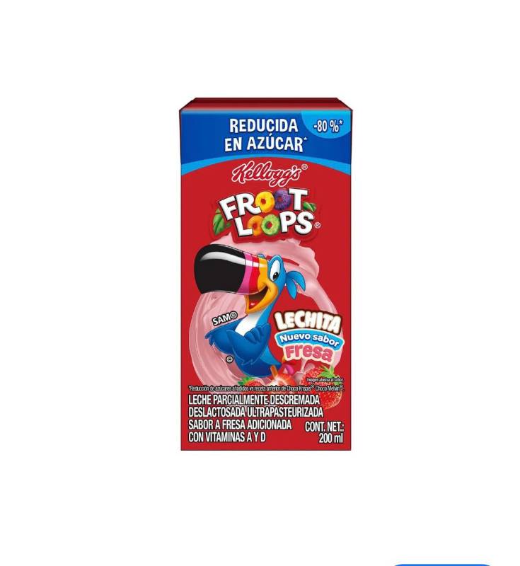 Leche Froot Loops Sabor Fresa