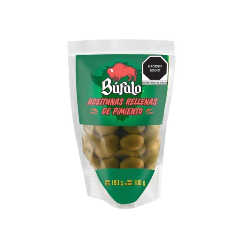 Aceitunas Rellenas de Pimiento