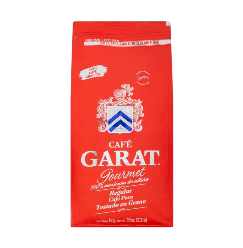 Café Garat Puro Tostado en Grano