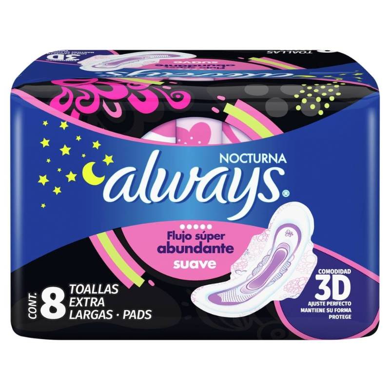 Toallas Always Nocturna