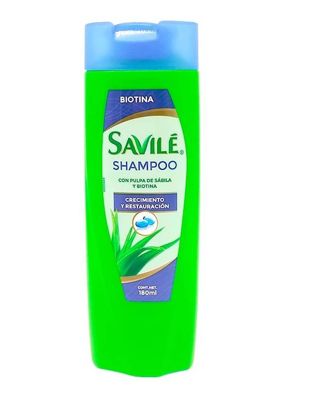 Shampoo Savilé con Pulpa de Sábila Y Biotina