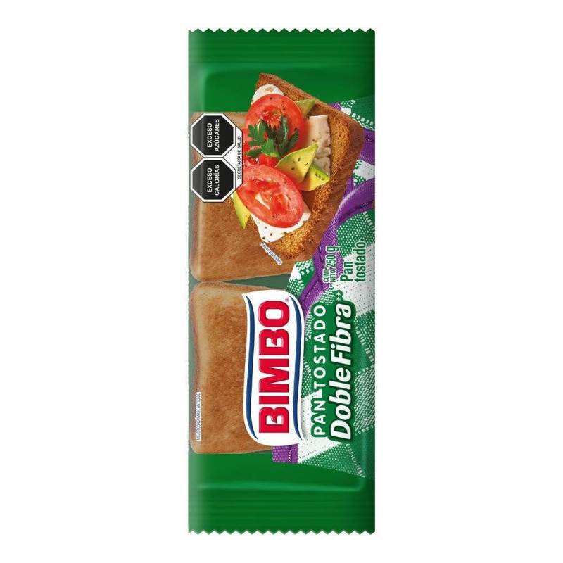 Pan Tostado Doble Fibra