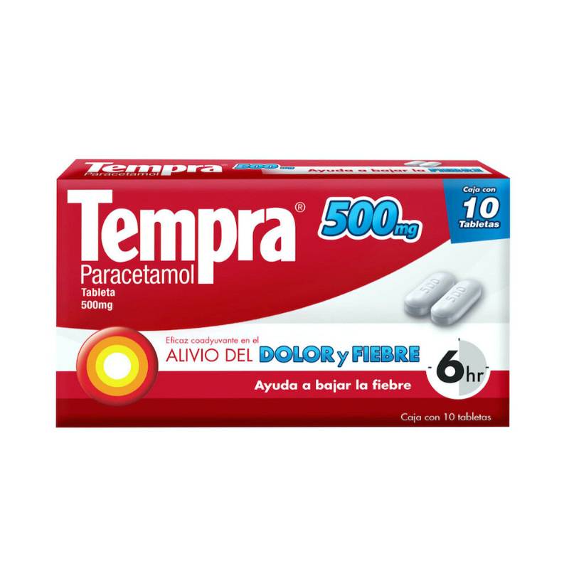 2 Tabletas de Tempra