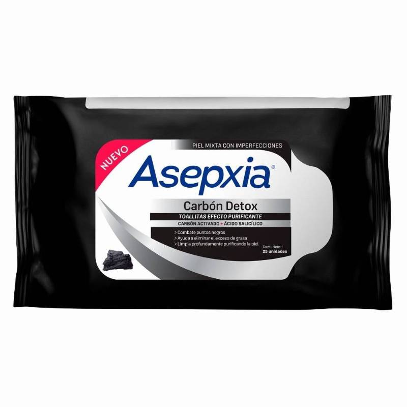 Toallitas Efecto Purificante Asepxia