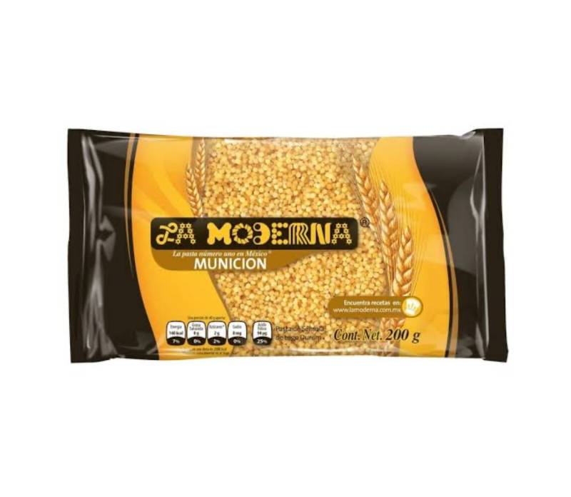 Pasta de Sémola de Trigo Durum Munición
