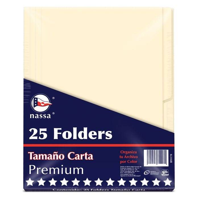Folder Tamaño Carta