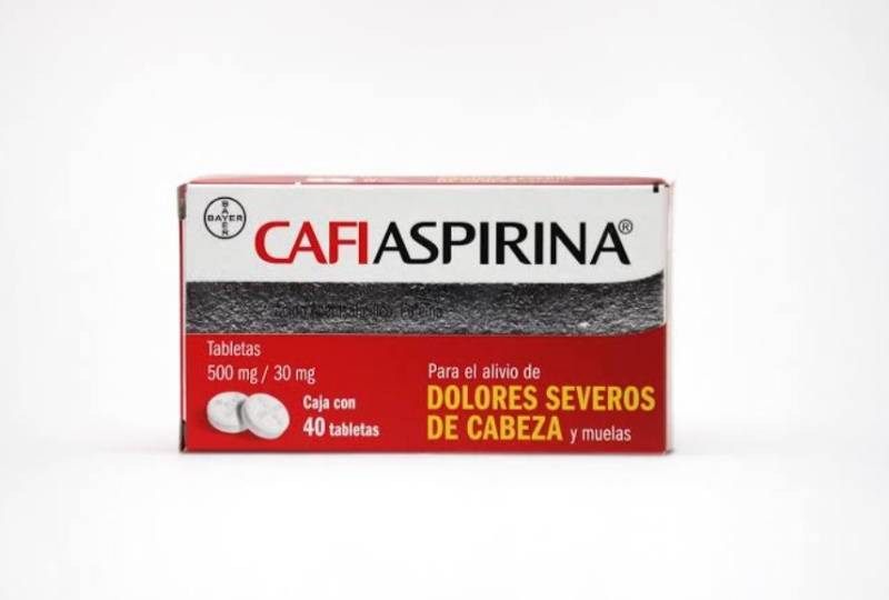 10 Tabletas de Cafiaspirinas