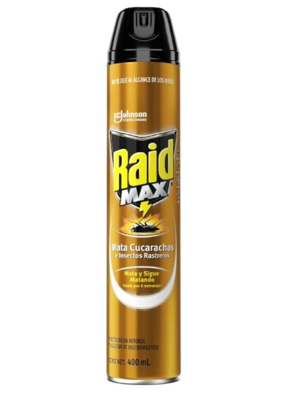 Insecticida en Aerosol Raid Max