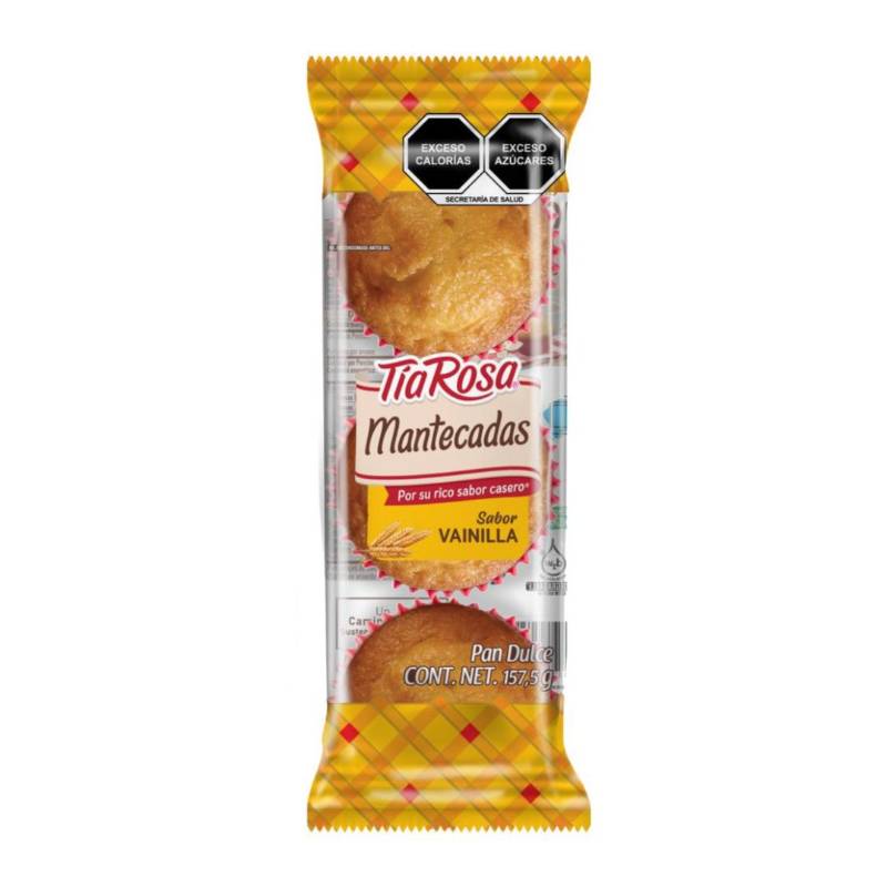 Mantecadas Sabor Vainilla Tía Rosa
