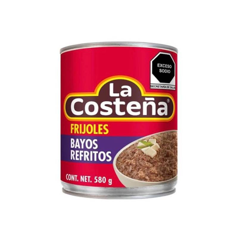 Frijoles Bayos Refritos