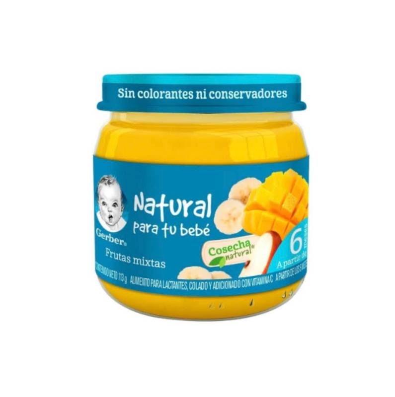 Gerber para Bebé Frutas Mixtas