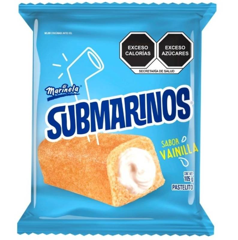 Submarinos Sabor Vainilla
