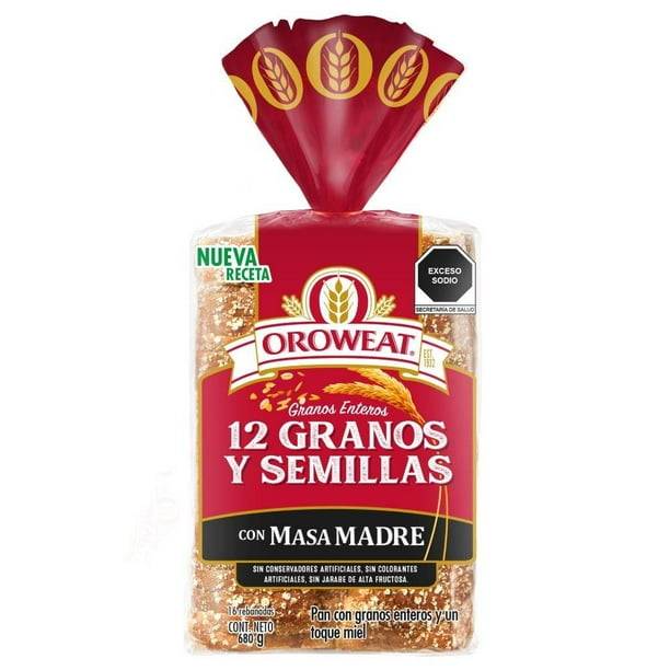 Pan 12 Granos y Semillas Oroweat