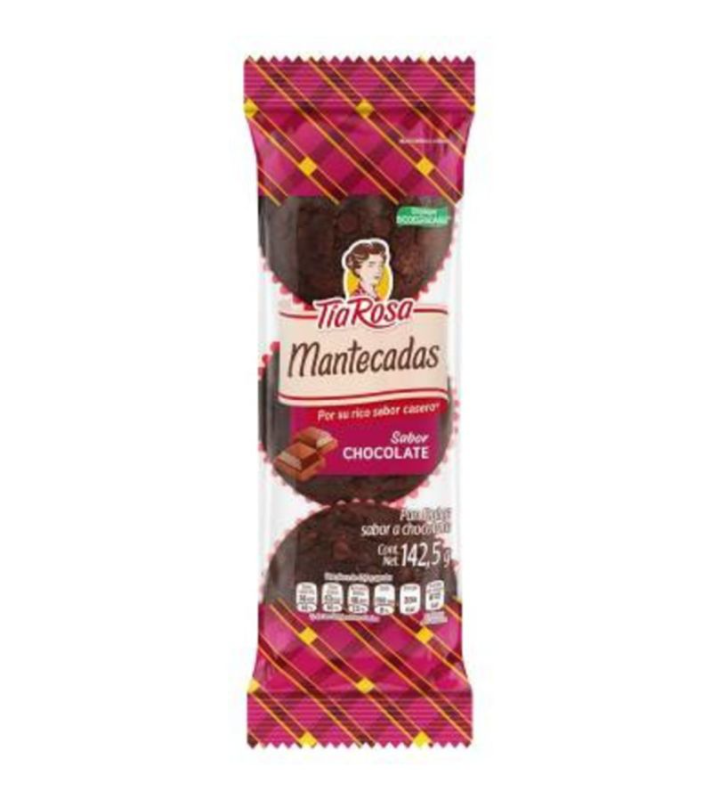 Mantecadas Sabor Chocolate Tía Rosa