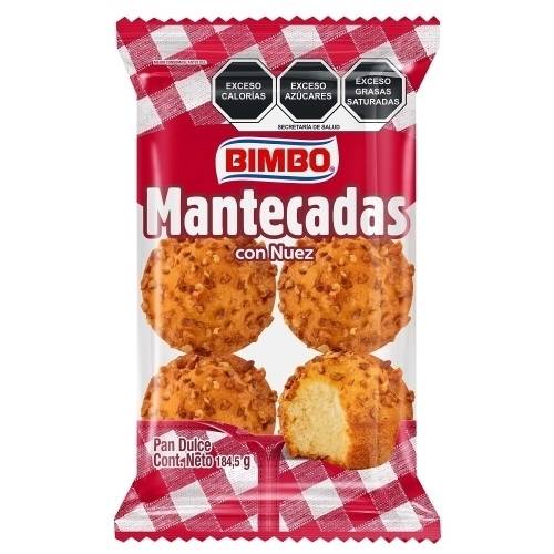 Mantecadas con Nuez