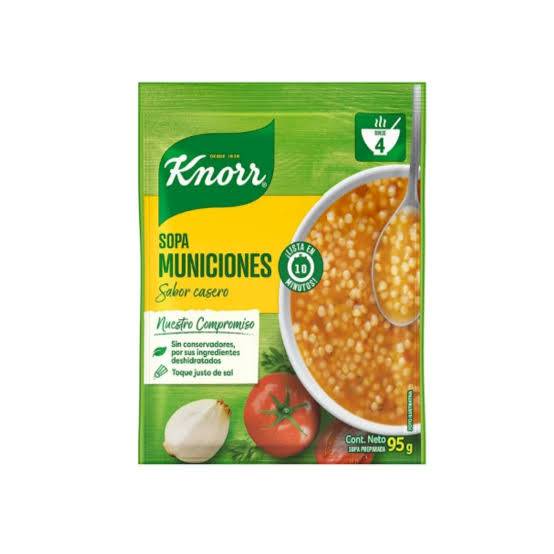 Sopa Municiones Knorr