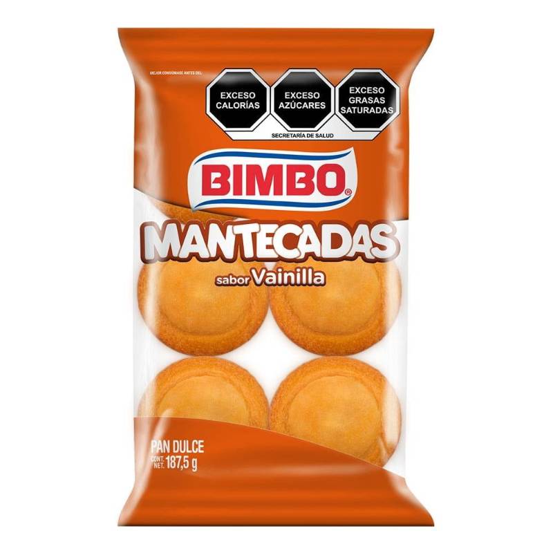 Mantecadas Sabor Vainilla