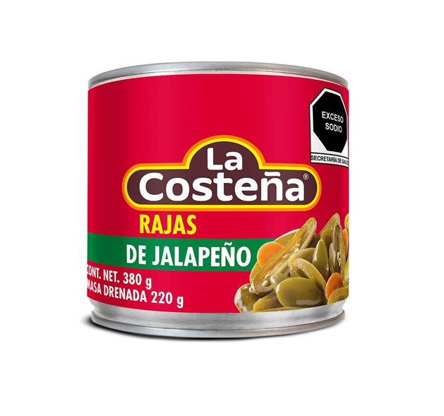 Rajas de Jalapeño
