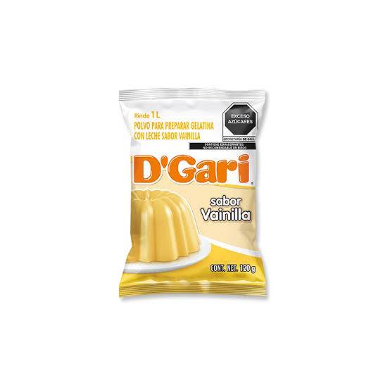Gelatina de Leche D'Gari Sabor Vainilla