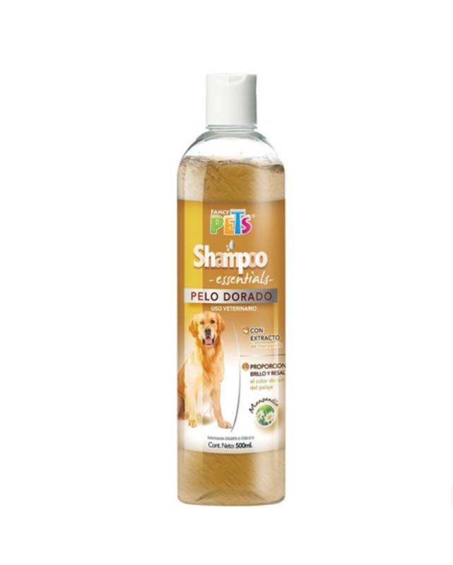 Shampoo para Mascotas Pelo Dorado